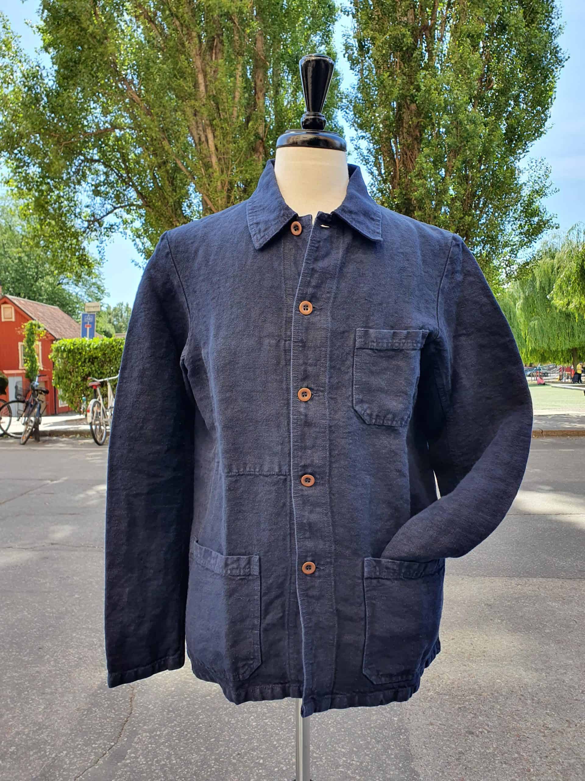 Vetra heavy linen craftman jacket, sold by L'Usine Bleue