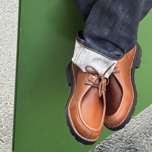 Megève Work Shoe – Brown