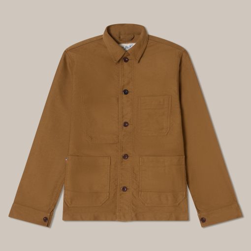L'Usine Bleue Moleskin Jacket brown