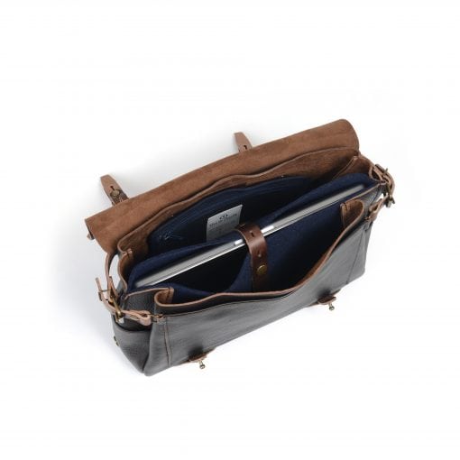 Leather Messenger Bag