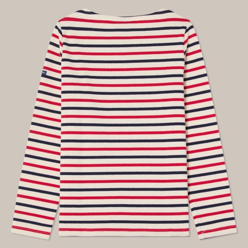 Saint James Meridame Cotton Sweater Tricolor – Woman