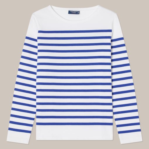 L'Usine Bleue X Saint James: Breton Gitane Blue -Woman