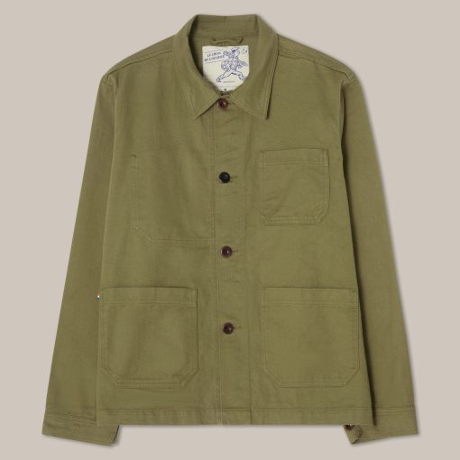 L’Usine Bleue Coltin Work Jacket — Light Green